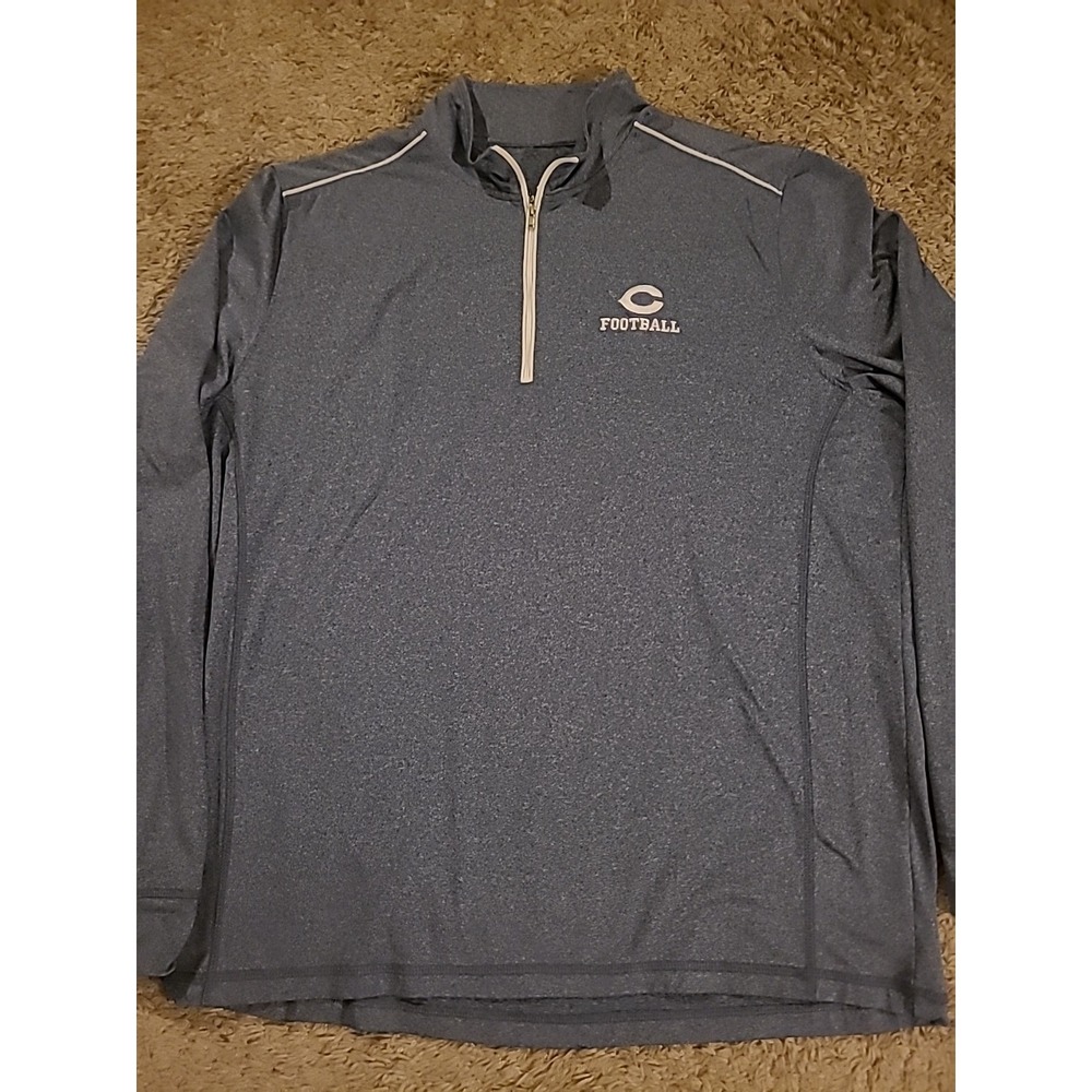 Johnnie O Golf Pullover Mens Large 1/4 Zip Performance Chicago Bears C Football